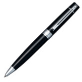 Sheaffer 300 Ballpoint Pen - Gloss Black Chrome Trim