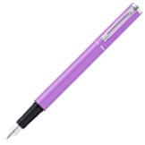 Sheaffer Pop Fountain Pen - Purple Chrome Trim
