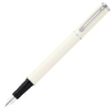 Sheaffer Pop Fountain Pen - White Chrome Trim