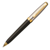 Sheaffer Prelude Ballpoint Pen - Black and Palladium Gold Trim