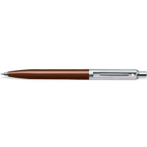 Sheaffer Sentinel Ballpoint Pen - Coffee Bean Chrome Plated Trim