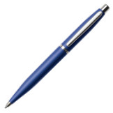 Sheaffer VFM Ballpoint Pen - Neon Blue Chrome Trim