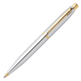 Sheaffer VFM Ballpoint Pen - Polished Chrome & Gold