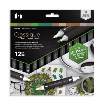 Spectrum Noir Classique Markers - Woodland Nature (Pack Of 12)