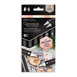 Spectrum Noir Classique Markers - Fair Skintones (Pack Of 6)