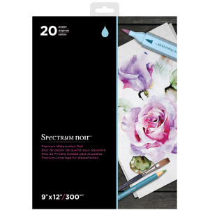 Spectrum Noir Premium Watercolour Paper Pad - 9 x 12