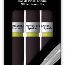 Spectrum Noir Sparkle Brush Pens - Clear Overlay (Pack of 3)