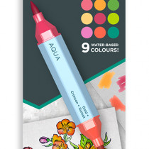 Spectrum Noir TriColour Aqua Markers - Floral Meadow (Pack Of 3)