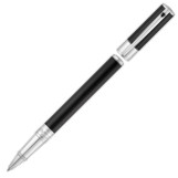 S.T. Dupont D-Initial Rollerball Pen - Black Lacquer Chrome Trim