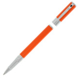 S.T. Dupont D-Initial Rollerball Pen - Orange & Chrome