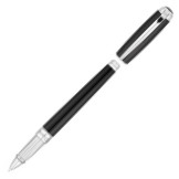 S.T. Dupont Line-D Large Rollerball Pen - Black & Palladium