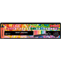 STABILO BOSS ORIGINAL Highlighter - Deskset of 23 - Assorted Colours