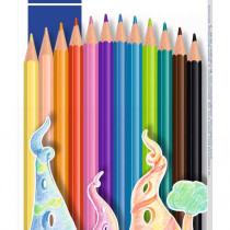 Staedtler Woodless Colouring Pencils - Assorted Colours (Pack of 12)