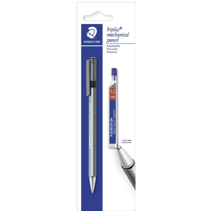 Staedtler Triplus Mars Micro Mechanical Pencil with Leads - 0.5mm