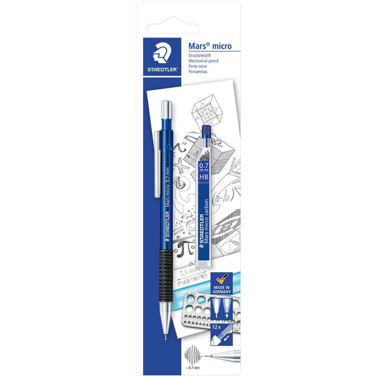 Staedtler Mars Micro Pencil with Leads - 0.7mm