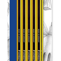 Staedtler Noris Pencil with Eraser Tip - HB (Pack of 10)