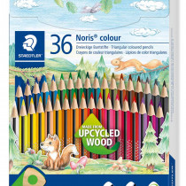 Staedtler Noris Colouring Pencils - Assorted Colours (Pack of 36)