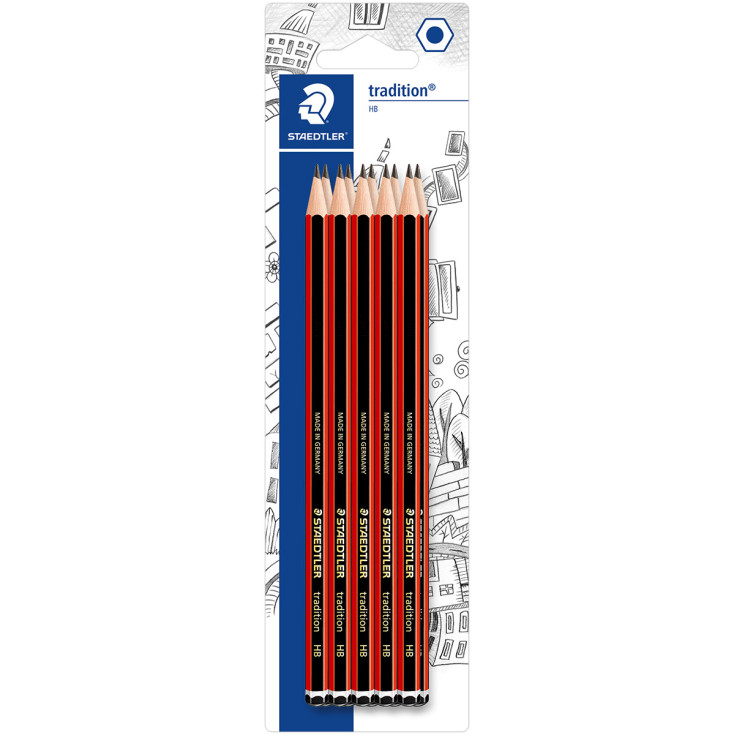 Staedtler Tradition Pencil - HB (Blister of 10)