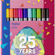 Staedtler Triplus Fineliner Pens - 25th Anniversary Set (Pack of 10)