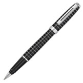 Sheaffer Prelude Rollerball Pen - Black Lacquer Chrome Rings