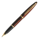 Waterman Carene Fountain Pen - Marine Amber Gold Trim