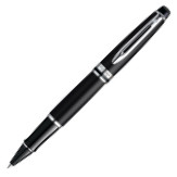 Waterman Expert Rollerball Pen - Matte Black Chrome Trim