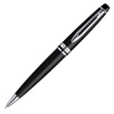 Waterman Expert Ballpoint Pen - Matte Black Chrome Trim