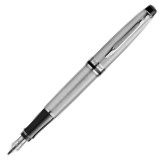 Waterman Expert Fountain Pen - Stainless Steel Chrome Trim