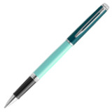 Waterman Hemisphere Rollerball Pen - Colour Blocking Green Chrome Trim