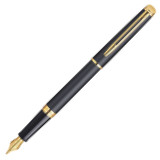 Waterman Hemisphere Fountain Pen - Matte Black Gold Trim