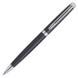 Waterman Hemisphere Ballpoint Pen - Matte Black Chrome Trim