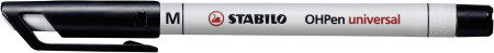 STABILO OHP Pen Soluble - Medium - Black