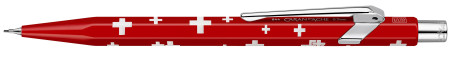 Caran d'Ache 844 Mechanical Pencil - Swiss Flag