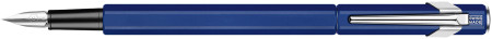 Caran d'Ache 849 Fountain Pen - Metal-X Blue