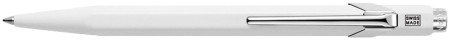 Caran d'Ache 849 Ballpoint Pen - Metal-X White