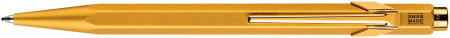 Caran d'Ache 849 Ballpoint Pen - Gold Bar (Slimpack)