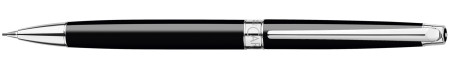 Caran d'Ache Léman Slim Mechanical Pencil - 0.7mm - Ebony Black Lacquer Rhodium Trim