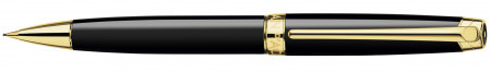 Caran d'Ache Léman Mechanical Pencil - 0.7mm - Ebony Black Lacquer Gold Trim