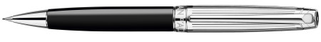 Caran d'Ache Léman Mechanical Pencil - 0.7mm - Bi-Colour Black Lacquer Rhodium Trim