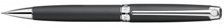 Caran d'Ache Léman Mechanical Pencil - Matte Black Lacquer Rhodium Trim