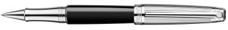 Caran d'Ache Léman Rollerball Pen - Bi-Colour Black Lacquer Rhodium Trim