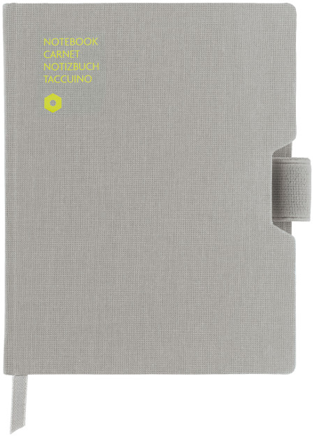 Caran d'Ache Office Notebook - A6 Canvas - Grey