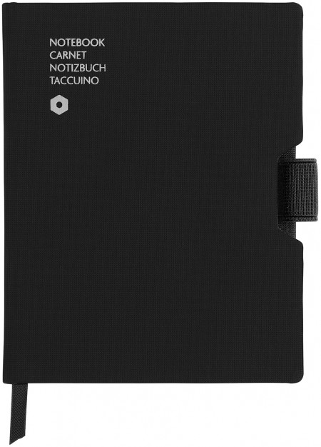 Caran d'Ache Office Notebook - A6 Canvas - Black