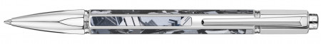 Caran d'Ache Silas Limited Edition Ballpoint Pen - Silver Rhodium Coated