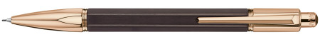 Caran d'Ache Varius Ebony Mechanical Pencil - 0.7mm - Rose Gold Plated