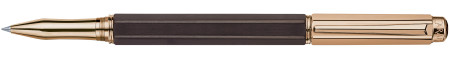 Caran d'Ache Varius Ebony Rollerball - Rose Gold Plated