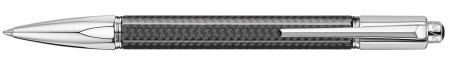 Caran d'Ache Varius Carbon Fibre Ballpoint Pen - Black