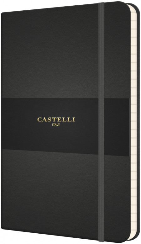 Castelli Flexible Pocket Notebook - Ruled - Graphite