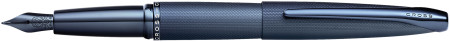 Cross ATX Fountain Pen - Sandblasted Dark Blue