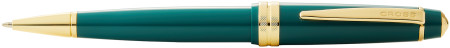 Cross Bailey Light Ballpoint Pen - Green Resin with Gold Plated Trim